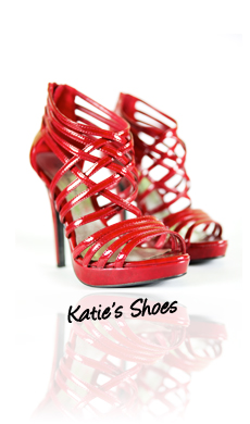 Red Strappy Heels
